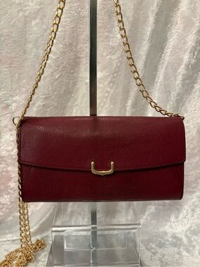 Cartier C de Cartier Goatskin Continental Wallet Bordeaux COA